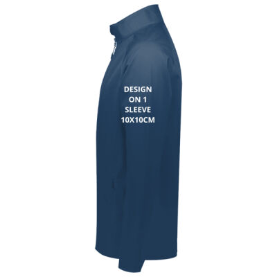 Bandstands men's softshell jacket - chest, arm and back print Thumbnail