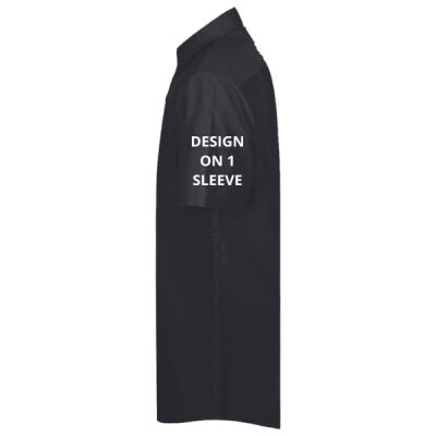 Bandstands men's short sleeve shirt - chest, arm and back print Thumbnail