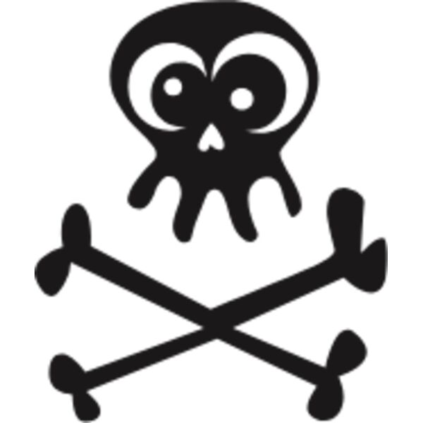 Cute skulls and crossed bones Thumbnail