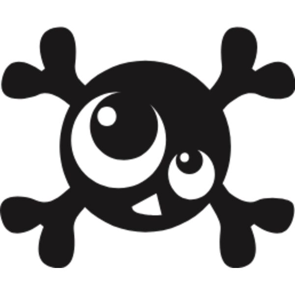 Cute skulls fisheye Thumbnail