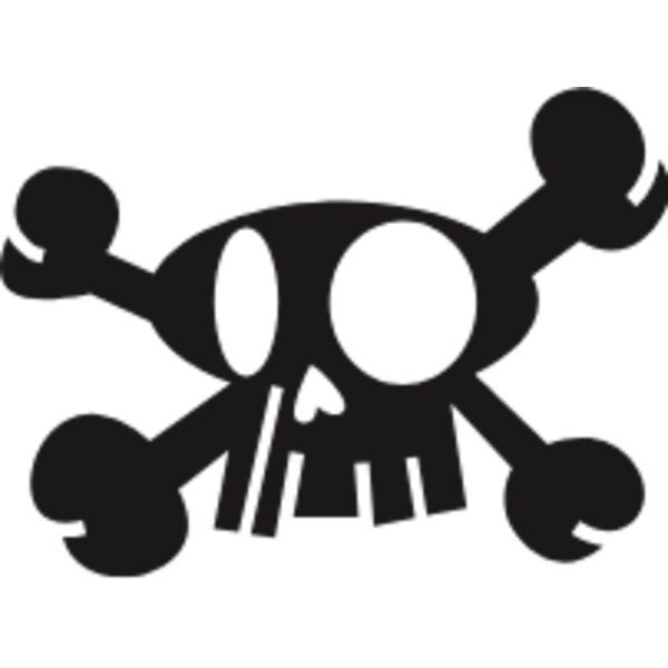 Oval cute skull Thumbnail