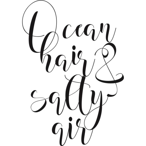 Ocean hair and salty air Thumbnail