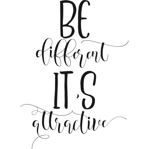 Be different it's attractive Thumbnail