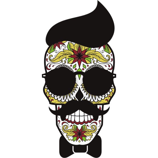 Day of the dead quiff face Thumbnail