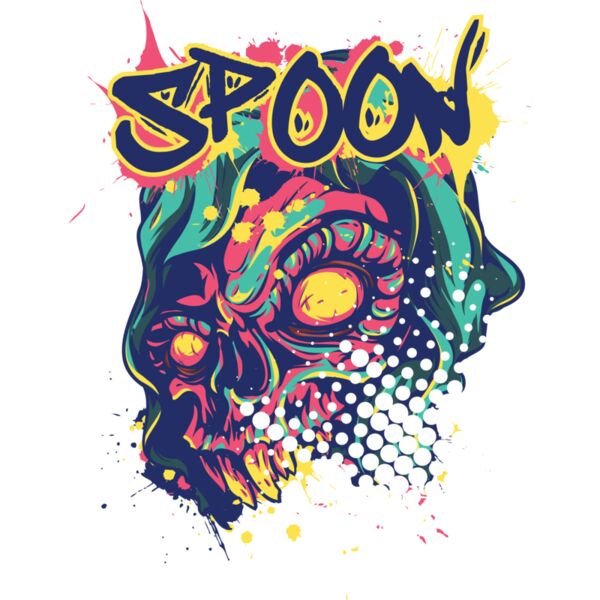 Spoon ghoul graffiti art Thumbnail