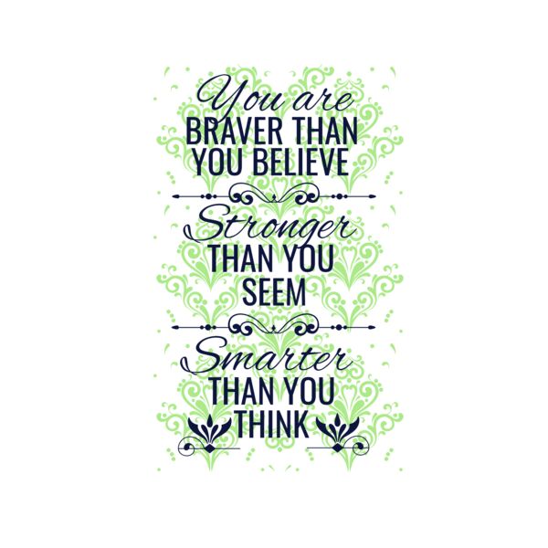 You are braver than you believe Thumbnail