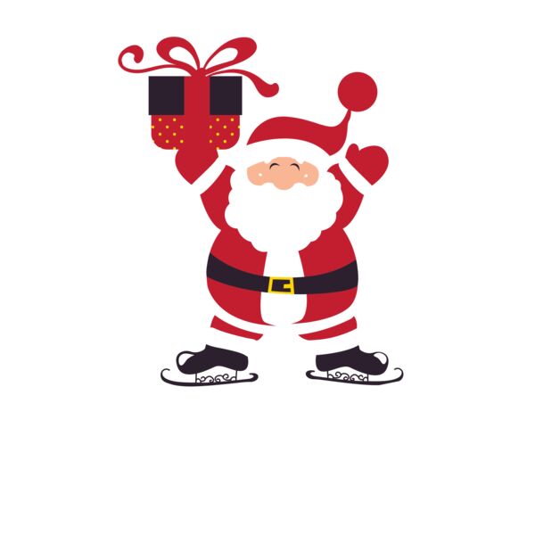 Santa with gift Thumbnail