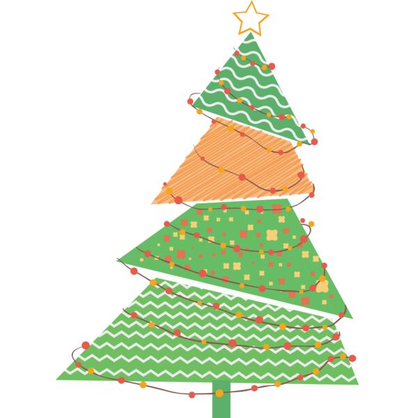Christmas tree stylised Thumbnail
