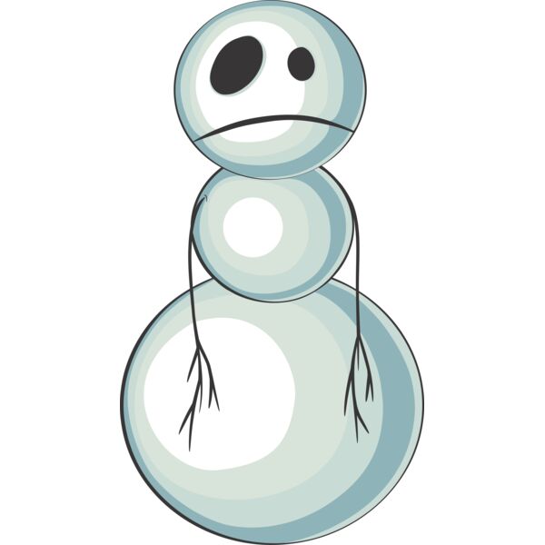 Sad snowman Thumbnail