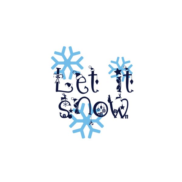Let it snow with snowflakes Thumbnail