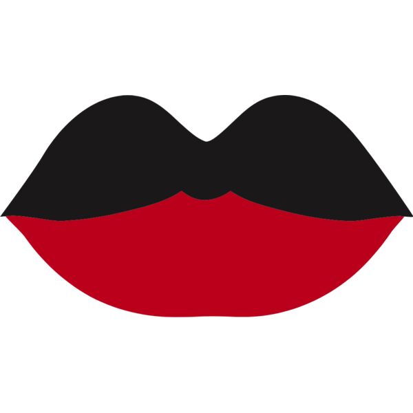 Black top heart lip Thumbnail