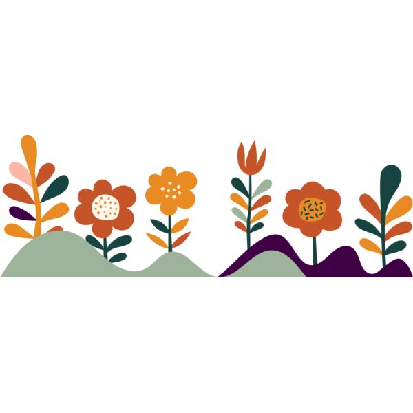 Row of flowers Thumbnail