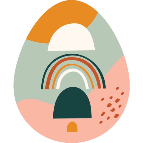 Pastel rainbow Easter egg Thumbnail