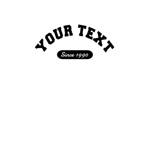 Arched text and date Thumbnail