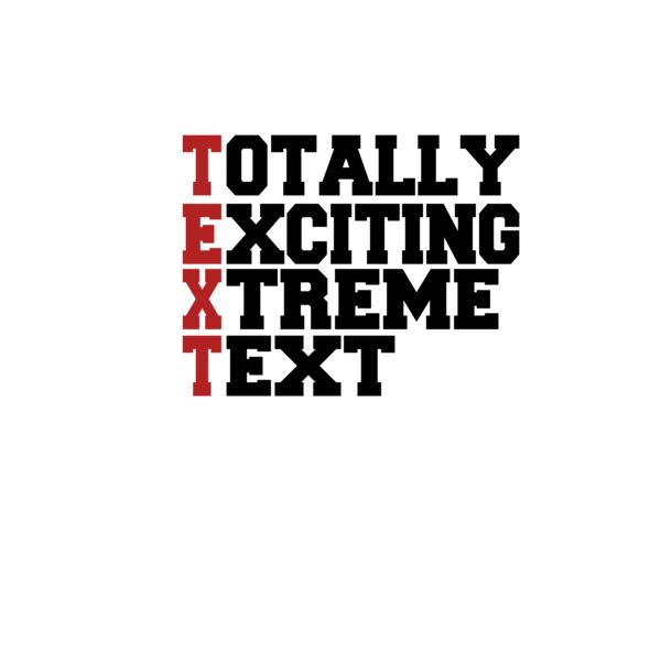 Exciting Large Text Thumbnail