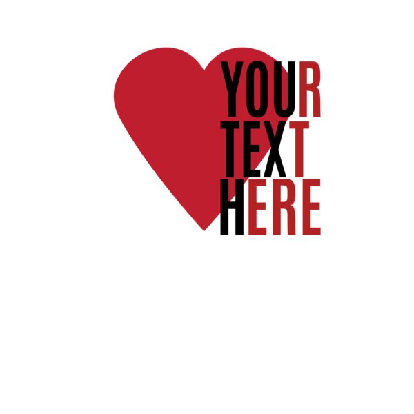 Heart Text Thumbnail