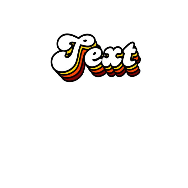 Retro text Thumbnail