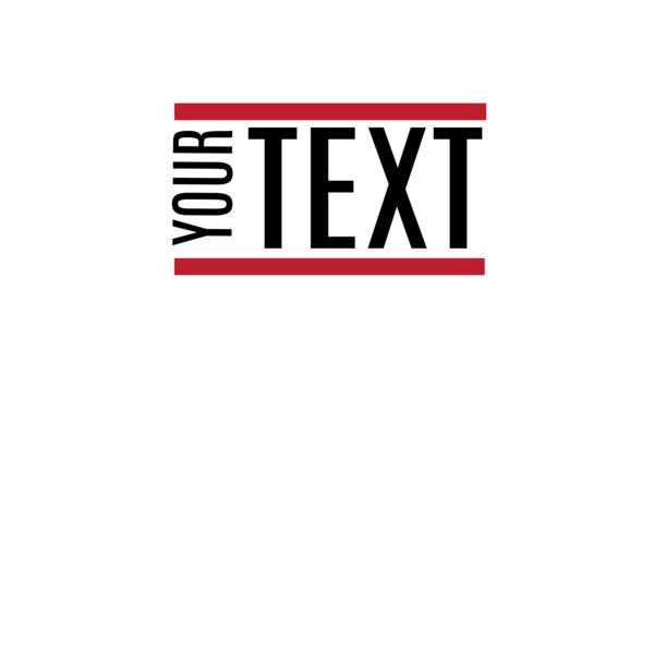 Side Text in Red Bars Thumbnail