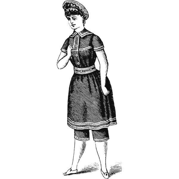 Victorian woman vintage print 6 Thumbnail